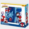 Spiderman Blue Web Sandwichbox + Aluminiumbottle-Set