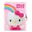 Hello Kitty Rainbow 3D Plüsch A5 Schloss Tagebuch