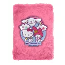 Hello Kitty Friends Plüsch A5 Notizbuch