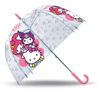 Hello Kitty Friends Kinder-Transparenter Schirm Ø70 cm