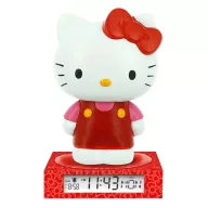 Hello Kitty Red 3D Nachtlampe und Wecker