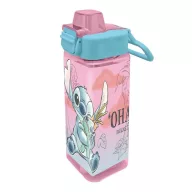   Disney Lilo und Stitch Cheeky quadratische Plastikflasche 500 ml