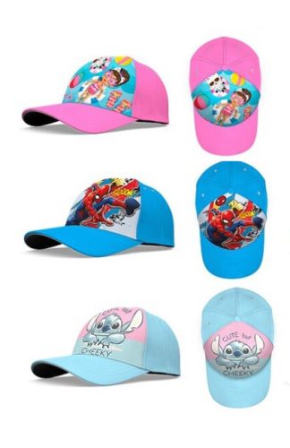 Disney Lilo und Stitch Mix Disney Lilo & Stitch, Spiderman, Gabby's Puppenhaus Kinder Baseballkappe