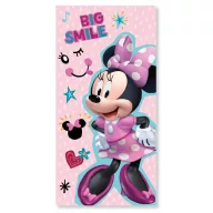  Disney Minnie  Smile Badetuch, Strandhandtuch 70x137 cm (Fast Dry)