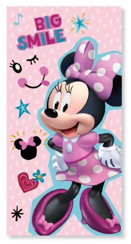 Disney Minnie  Smile Badetuch, Strandhandtuch 70x137 cm (Fast Dry)