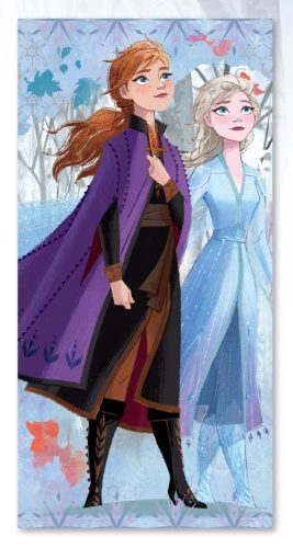 Disney Eiskönigin Sisters Badetuch, Strandtuch 70x137 cm (Schnelltrocknend)