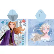   Disney Eiskönigin Element Strandtuch-Poncho 55x110 cm (Schnelltrocknend)