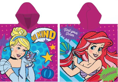 Disney Prinzessin Story Strandtuch-Poncho 55x110 cm (Schnelltrocknend)
