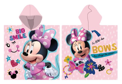 Disney Minnie  Smile Strandtuch-Poncho 55x110 cm (Fast Dry)