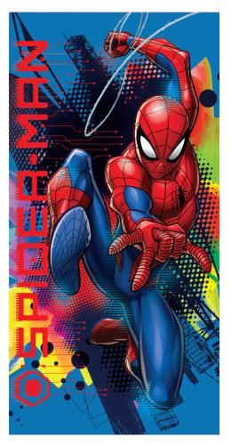 Spiderman Blue Badetuch, Strandtuch 70x137 cm (Schnelltrocknend)