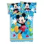 Disney Mickey Joyful Kinderbettwäsche 100×135 cm, 40×60 cm