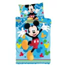 Disney Mickey Joyful Kinderbettwäsche 100×135 cm, 40×60 cm