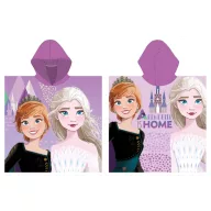  Disney Eiskönigin Arendelle Strandtuch-Poncho 55x110 cm (Schnelltrocknend)