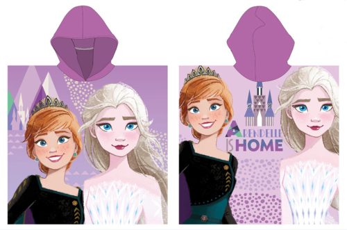 Disney Eiskönigin Arendelle Strandtuch, Poncho 55x110 cm