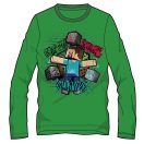 Minecraft Kinder-Langarmshirt, Oberteil 6-12 Jahre