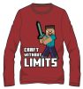 Minecraft Kinder Langärmliges T-Shirt, Oberteil 6-12 Jahre