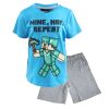 Minecraft Kinder kurzer Pyjama 6-12 Jahre