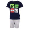 Minecraft Kinder kurzer Pyjama 6-12 Jahre