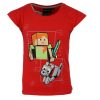 Minecraft Kinder Kurzarm-T-Shirt, Oberteil 4-8 Jahre