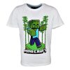 Minecraft Kinder Kurzärmliges T-Shirt, Oberteil 6-12 Jahre