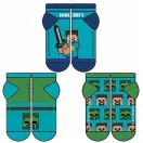 Minecraft Kinder-Fußsocken 23-38
