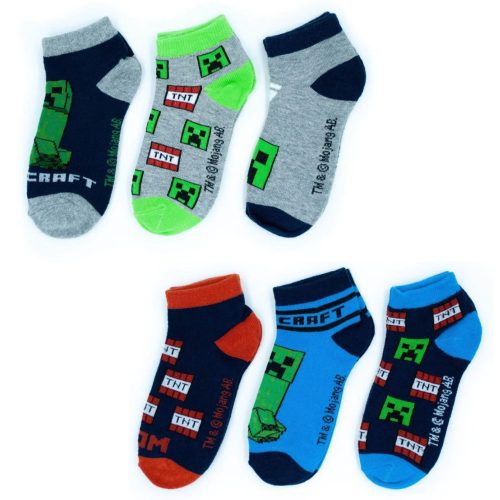 Minecraft Kinder No-show Socken 23-38