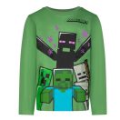 Minecraft Kinder Langarmshirt, Oberteil 6-12 Jahre