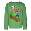 Minecraft BOOM! Kinder Langarmshirt, Oberteil 6-12 Jahre