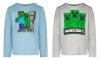 Minecraft Trio Kinder Langarmshirt, Oberteil 6-12 Jahre