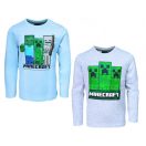 Minecraft Trio Kinder Langarmshirt, Oberteil 6-12 Jahre