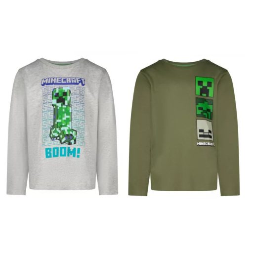 Minecraft Kinder Langarmshirt, Oberteil 6-12 Jahre
