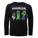 Minecraft Dark Kinder Langarmshirt, Oberteil 8-12 Jahre