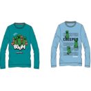 Minecraft Creeper Kinder Langarmshirt, Oberteil 6-12 Jahre