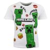 Minecraft Kinder Kurzarmshirt, Oberteil 6-12 Jahre
