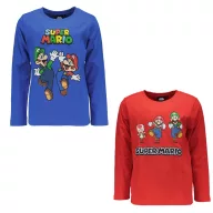 Super Mario Toad Kinder Langarmshirt, Oberteil 4-10 Jahre