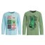 Minecraft Blockbuster Kinder Langarmshirt, Oberteil 6-12 Jahre