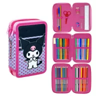 Hello Kitty Kuromi gefülltes Etui mit 3 Ebenen
