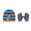 Dragon Ball Saiyan Blue Kinder Mütze und Handschuh Set