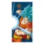 Dragon Ball Energy Burst Badehandtuch, Strandhandtuch 70x140 cm (Schnelltrocknend)