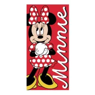   Disney Minnie Polka Love Badetuch, Strandtuch 70x140cm (Schnelltrocknend)