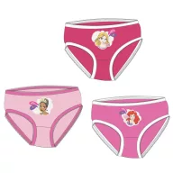 Disney Prinzessin Kinderunterwäsche, 3er-Pack Slips