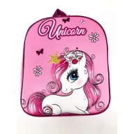 Einhorn Pink Blossom 3D Rucksack, Tasche 30 cm