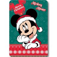 Disney Mickey  Festive Weihnachts-Polardecke 100x140cm