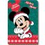 Disney Mickey  Festive Weihnachts-Polardecke 100x140cm