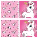Einhorn Princess Spielzeugaufbewahrung 30×30×30 cm