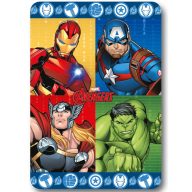 Avengers Hero Force Fleecedecke 100x140 cm