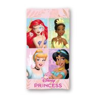   Disney Prinzessin Magical Badehandtuch, Strandtuch 70x140cm (Schnelltrocknend)