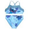 Disney Lilo und Stitch Leaf Kinder Bikini und Rock Set 4-10 Jahre