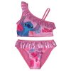 Disney Lilo und Stitch Tropic Pink Kinder-Bikini und Sarong-Set 4-10 Jahre