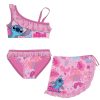 Disney Lilo und Stitch Tropic Pink Kinder-Bikini und Sarong-Set 4-10 Jahre